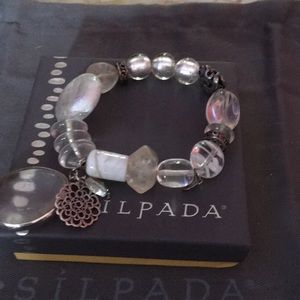 Silpada SS Stretch Liquidity Bracelet
